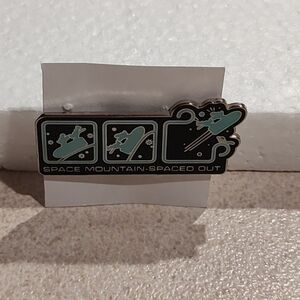 Retired Disney World Space Mountain Spaced Out Ride glow dark Series 2